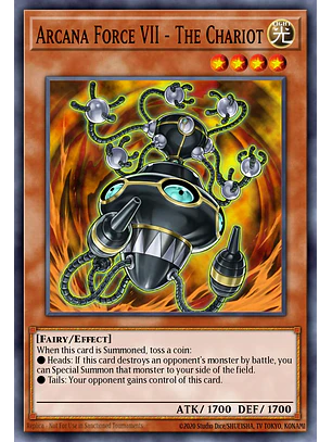 Arcana Force VII - The Chariot - LODT-EN013 - Common (Reprint)