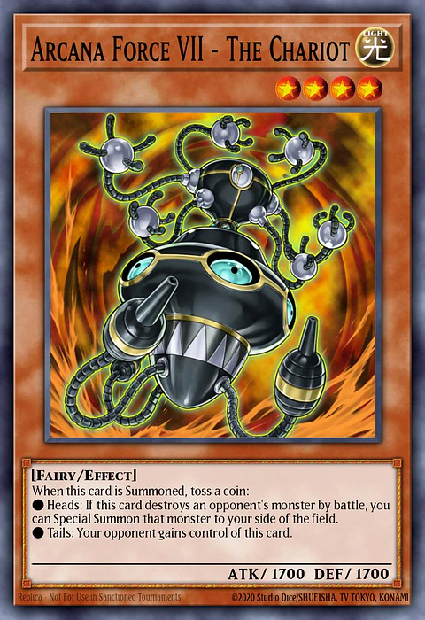 Arcana Force VII - The Chariot - LODT-EN013 - Common (Reprint)