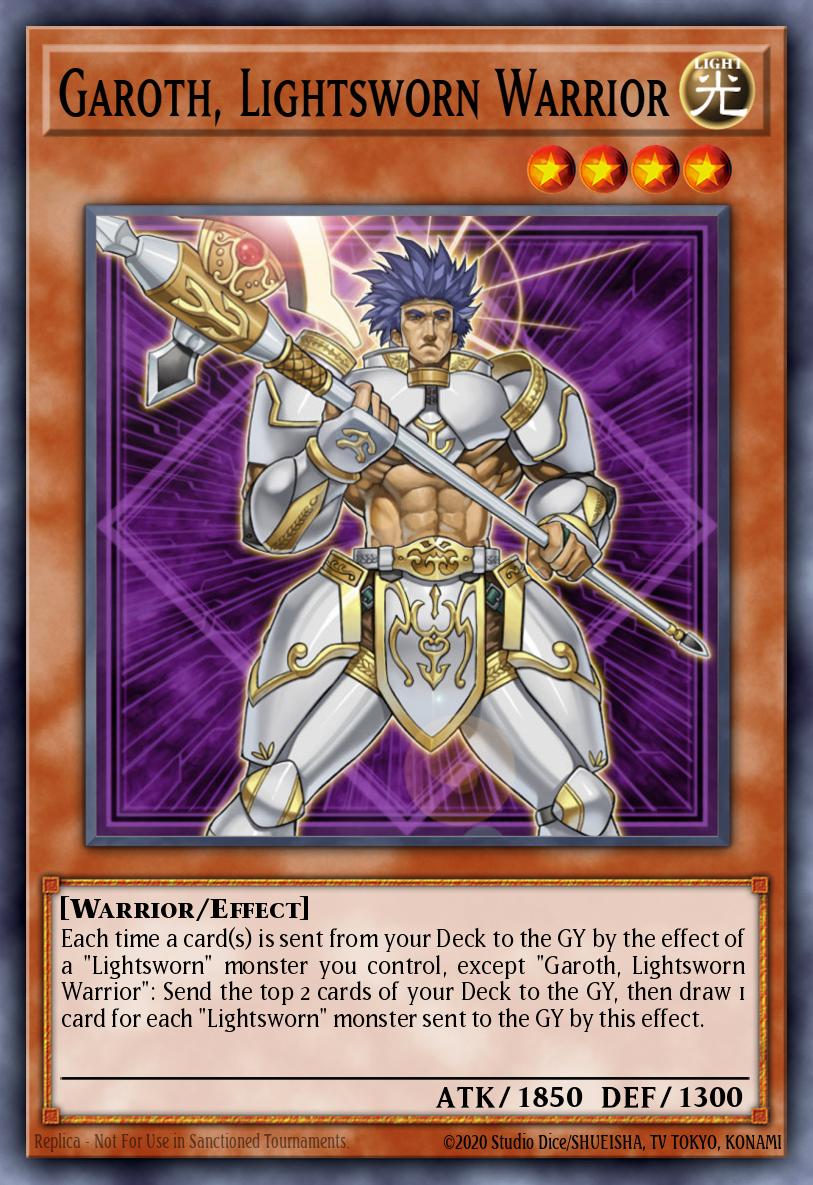 Garoth, Lightsworn Warrior - LODT-EN020 - Common (Reprint) 1