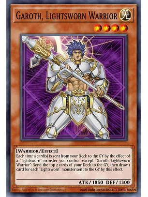 Garoth, Lightsworn Warrior - LODT-EN020 - Common (Reprint)