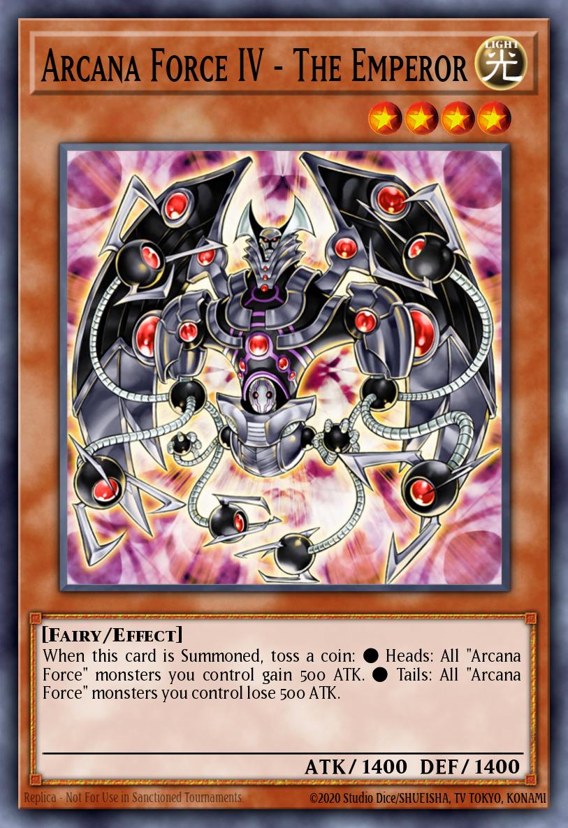 Arcana Force IV - The Emperor - LODT-EN011 - Common (Reprint) 1