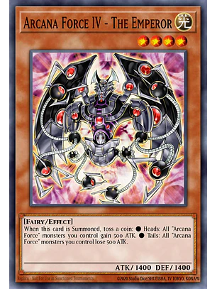 Arcana Force IV - The Emperor - LODT-EN011 - Common (Reprint)