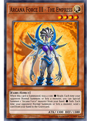Arcana Force III - The Empress - LODT-EN010 - Common (Reprint)