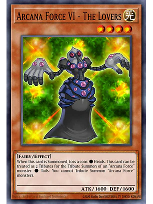 Arcana Force VI - The Lovers - LODT-EN012 - Common (Reprint)