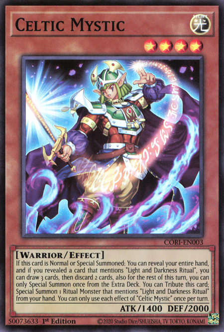 Celtic Mystic - CORI-EN003 - Super Rare 1