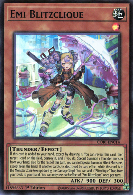 Emi Blitzclique - CORI-EN014 - Super Rare 1