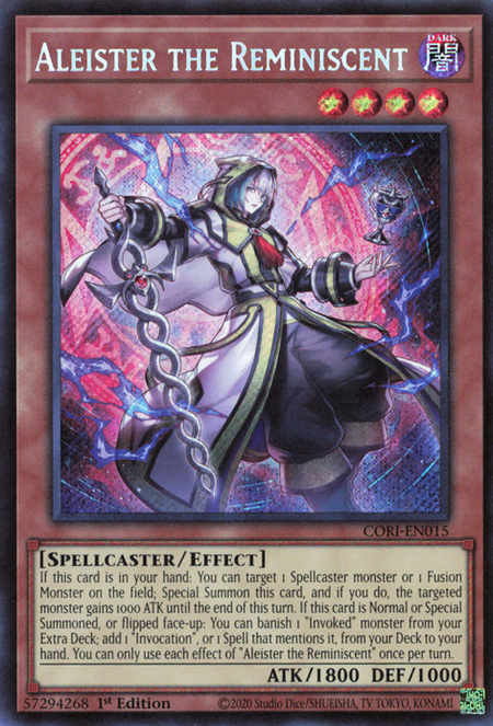 Aleister the Reminiscent - CORI-EN015 - Secret Rare 1