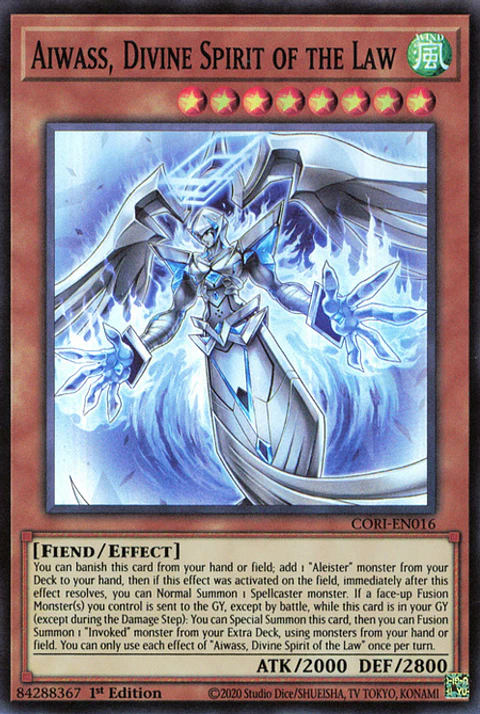 Aiwass, Divine Spirit of the Law - CORI-EN016 - Super Rare