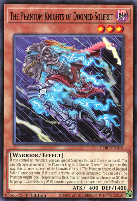 The Phantom Knights of Doomed Soleret - CORI-EN019 - Common