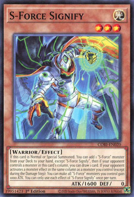 S-Force Signify - CORI-EN020 - Common 1