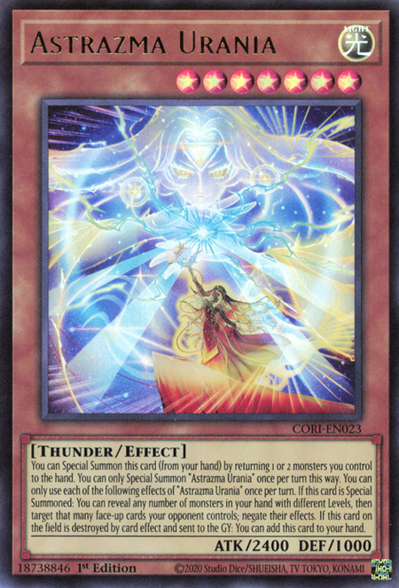 Astrazma Urania - CORI-EN023 - Ultra Rare 1