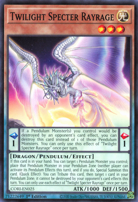 Twilight Specter Rayrage - CORI-EN025 - Common 1