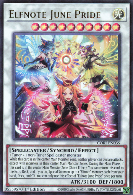 Elfnote June Pride - CORI-EN035 - Ultra Rare 1