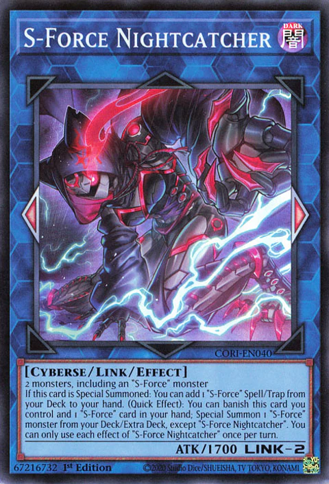 S-Force Nightcatcher - CORI-EN040 - Super Rare