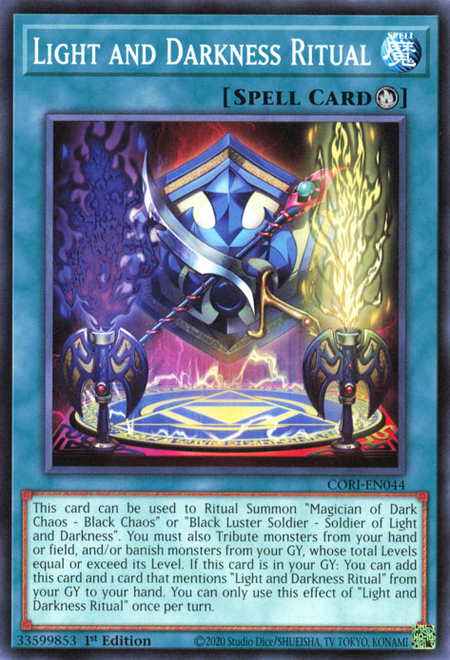 Light and Darkness Ritual - CORI-EN044 - Common 1