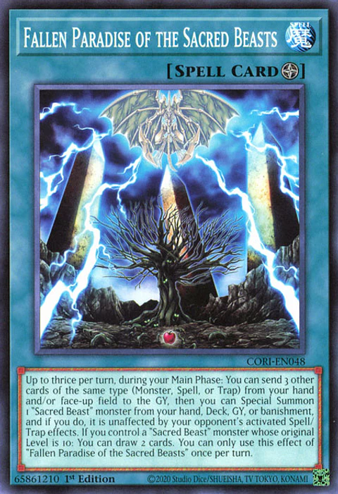 Fallen Paradise of the Sacred Beasts - CORI-EN048 - Common