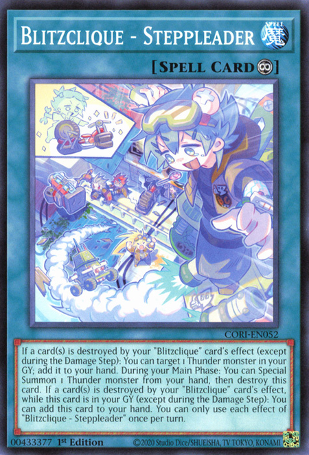 Blitzclique - Steppleader - CORI-EN052 - Common 1