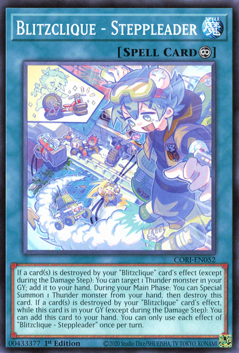 Blitzclique - Steppleader - CORI-EN052 - Common