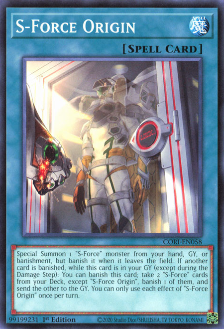 S-Force Origin - CORI-EN058 - Common 1