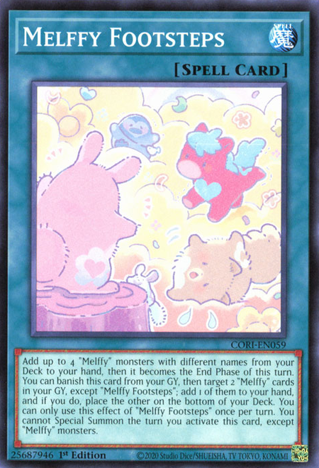 Melffy Footsteps - CORI-EN059 - Common 1