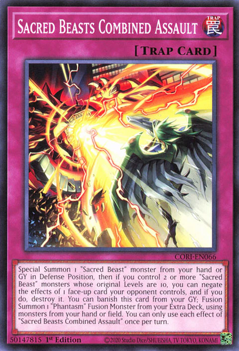 Sacred Beasts Combined Assault - CORI-EN066 - Common