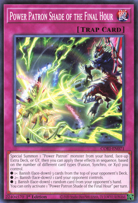 Power Patron Shade of the Final Hour - CORI-EN071 - Common 1