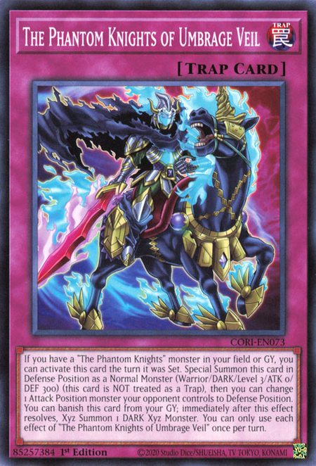 The Phantom Knights of Umbrage Veil - CORI-EN073 - Common 1