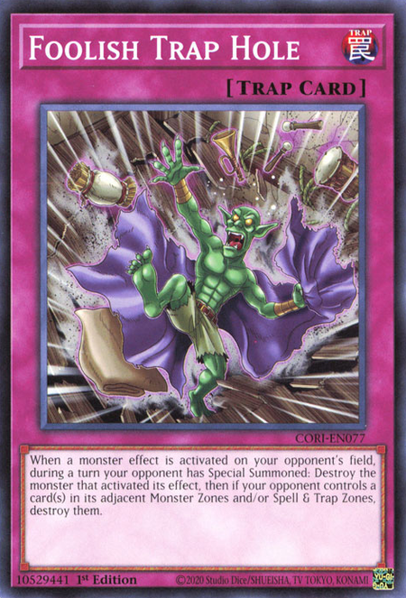 Foolish Trap Hole - CORI-EN077 - Common 1