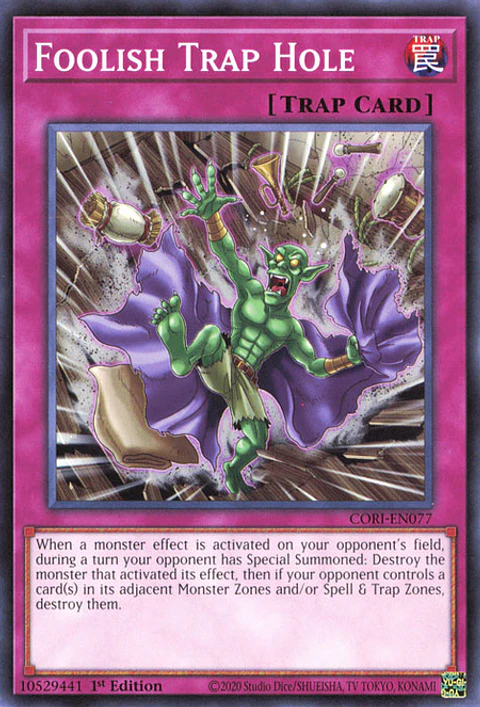 Foolish Trap Hole - CORI-EN077 - Common