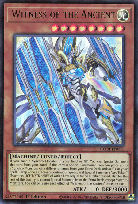 Witness of the Ancient - CORI-EN081 - Ultra Rare 1