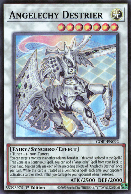 Angelechy Destrier - CORI-EN092 - Super Rare 1