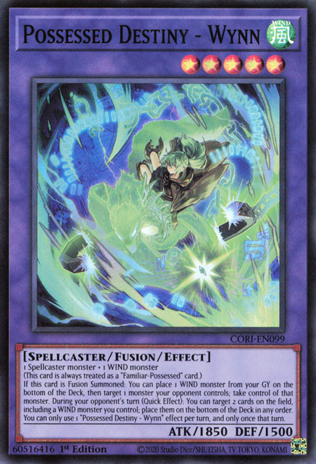 Possessed Destiny - Wynn - CORI-EN099 - Super Rare 1