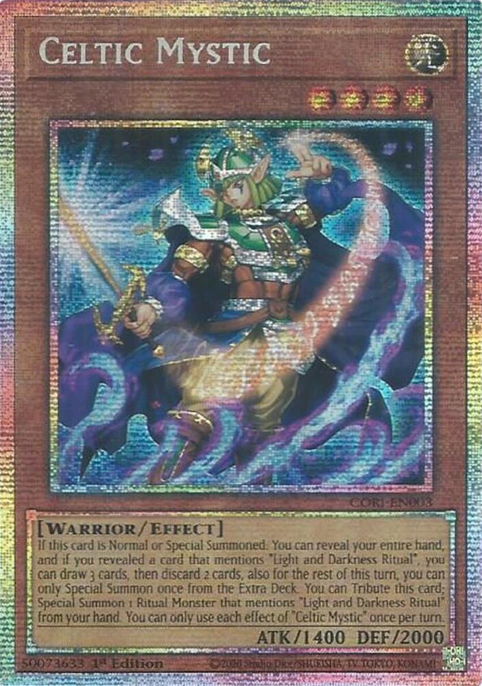 Celtic Mystic - CORI-EN003 - Starlight Rare 1