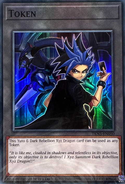 Token (Yuto and "Dark Rebellion Xyz Dragon") - TKN5-EN050 - Super Rare 