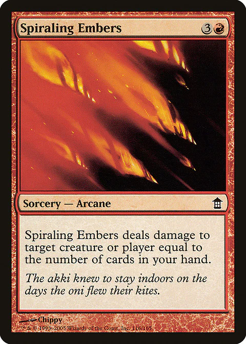 Spiraling Embers - SOK - C 