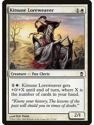 Kitsune Loreweaver - SOK - C 