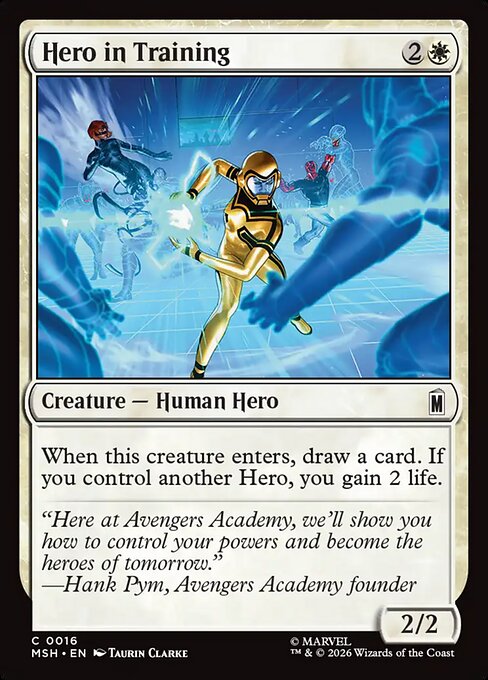 Hero in Training - MSH-0016 - Common 1