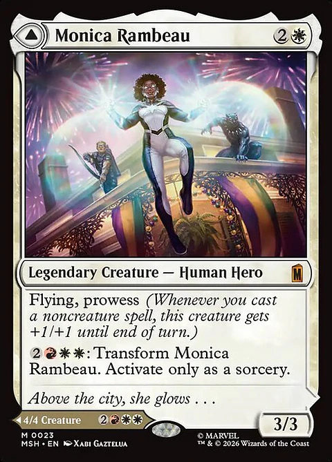 Monica Rambeau // Photon, Living Light - MSH-0023 - Mythic