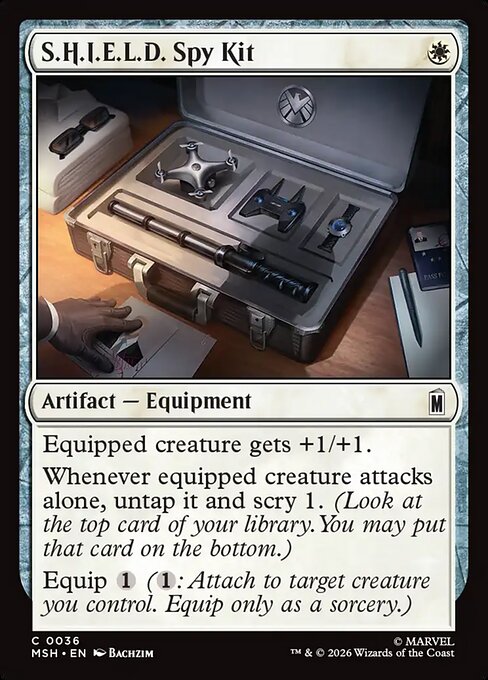 S.H.I.E.L.D. Spy Kit - MSH-0036 - Common 1