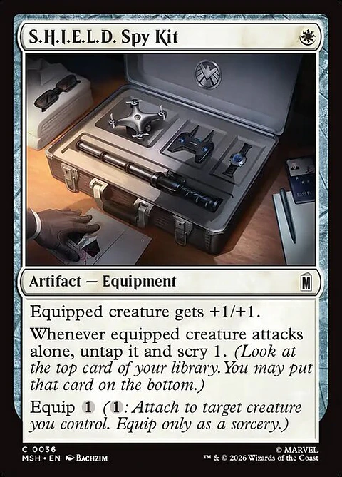 S.H.I.E.L.D. Spy Kit - MSH-0036 - Common