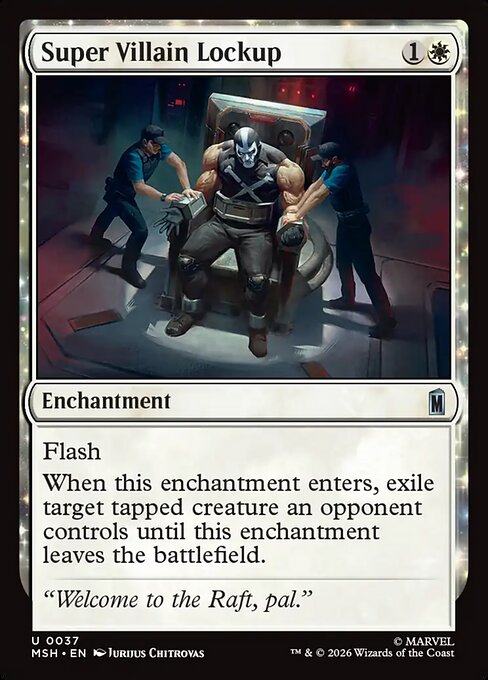 Super Villain Lockup - MSH-0037 - Uncommon 1