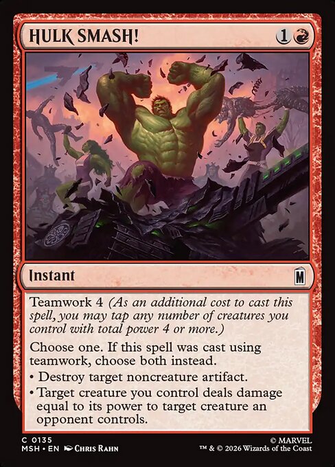 HULK SMASH! - MSH-0135 - Common 1