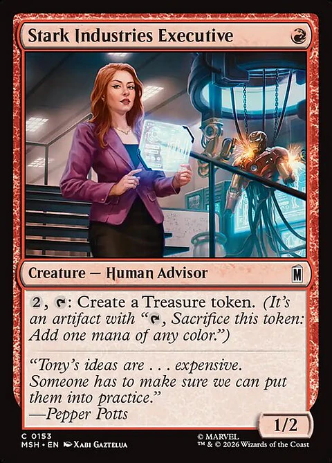 Stark Industries Executive - MSH-0153 - Common