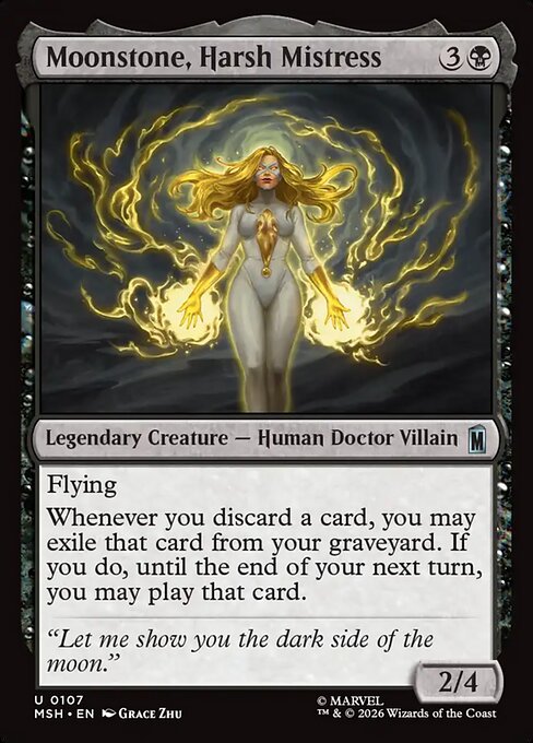 Moonstone, Harsh Mistress - MSH-0107 - Uncommon 1