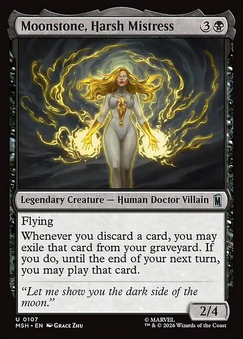 Moonstone, Harsh Mistress - MSH-0107 - Uncommon
