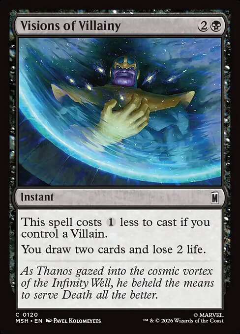 Visions of Villainy - MSH-0120 - Common 1