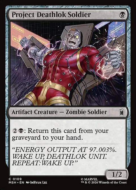 Project Deathlok Soldier - MSH-0109 - Common