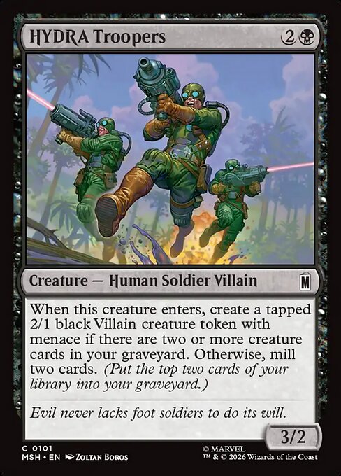 HYDRA Troopers - MSH-0101 - Common 1
