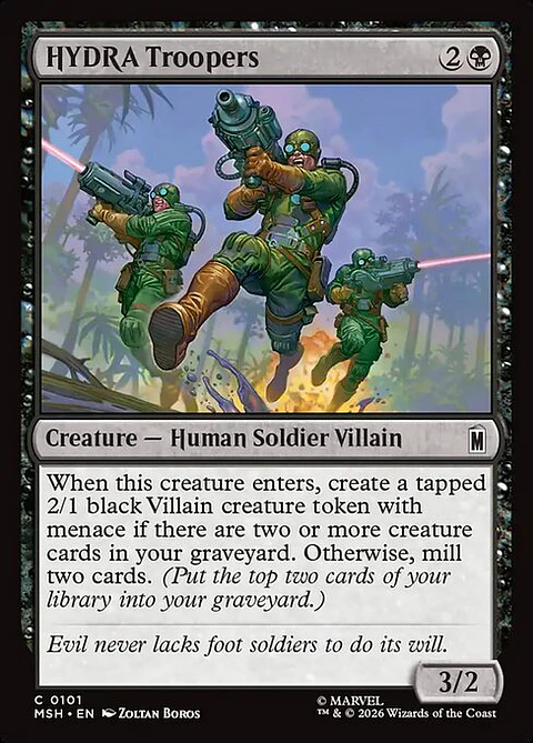 HYDRA Troopers - MSH-0101 - Common