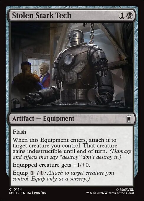 Stolen Stark Tech - MSH-0114 - Common 1